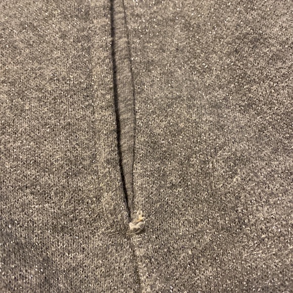 Aerie gray sparkly tunic top - Picture 9 of 12